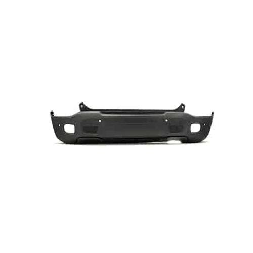 Rear Bumper Cover for Sport and Latitude Models without Trailer Hitch Hole with Park Assist Sensor Holes with Integral Skid Plate No Tow Hook -CAPA Certified