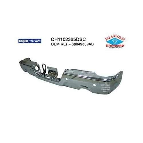 CH1102365DSC Rear Bumper Face Bar 2011-2018 Ram 1500 68049859AB