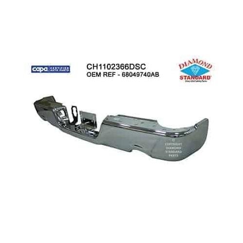 CH1102366DSC Rear Bumper Face Bar 2011-2018 Ram 1500 68049740AB