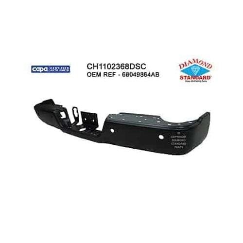 CH1102368DSC Rear Bumper Face Bar 2011-2018 Ram 1500 68049864AB