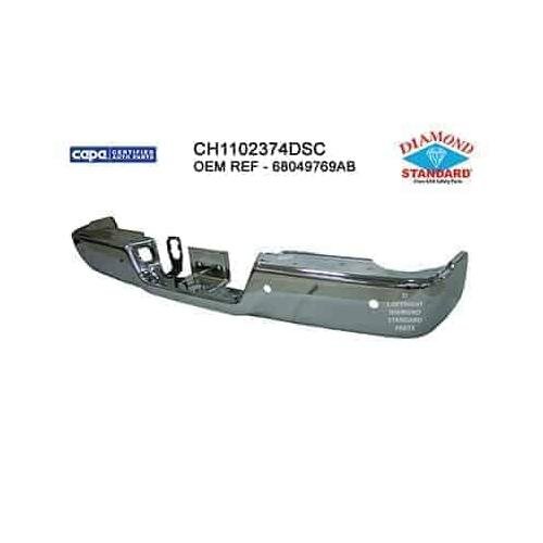 CH1102374DSC Rear Bumper Face Bar 2011-2018 Ram 1500 68049769AB