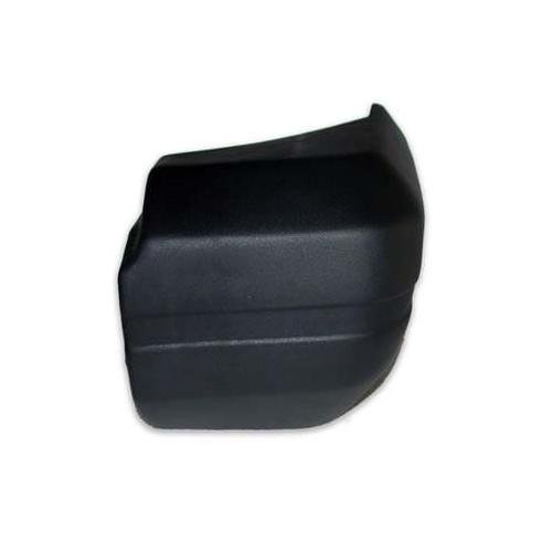 Rear Right Bumper Outer Extension Black Textured without Hole in Bumper Plastic