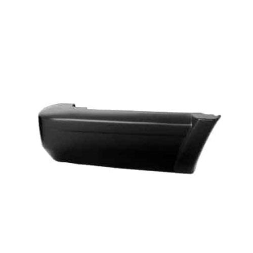 Rear Right Bumper Outer Extension Black Smooth PTM