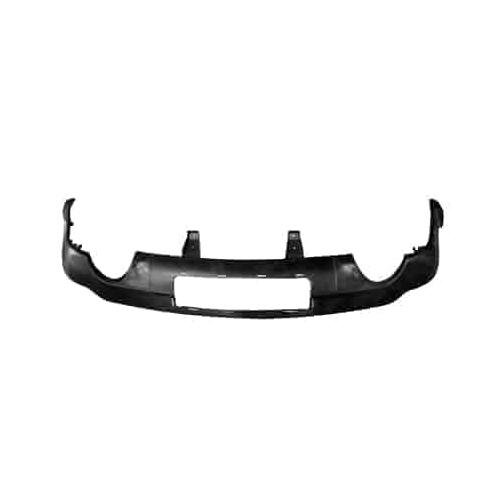 Rear Lower Bumper Cover with Tow Dual Exhaust Primed PTM -CAPA Certified