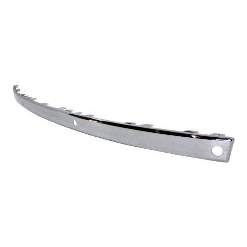 Rear Bumper Center Molding Chrome with Park Assist Sensor Holes -CAPA Certified