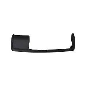 Rear Bumper Trailer Hitch Cover Black