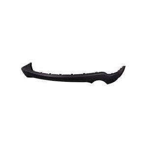 Rear Lower Bumper Cover with Single Exhaust 3.6L without Tow Textured Black -CAPA Certified