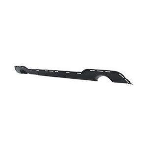 Rear Bumper Valance Panel Dual Exhaust Matte Dark Gray -CAPA Certified