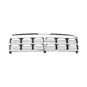 Front Grille Chrome and Black