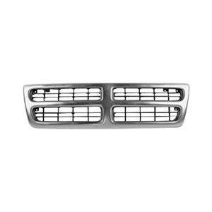 Front Grille Chrome and Black