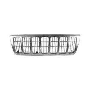 Front Grille Chrome and Black Inner and Outer Performance