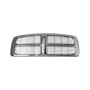 Front Grille Chrome Frame with Painted Billet Inserts