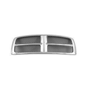 Front Grille Chrome Frame with Painted Honeycomb Inserts