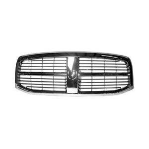 Front Grille Chrome and Black