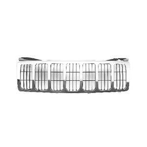 Front Grille Black with Chrome Frame