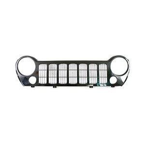 Front Grille PTM with Fog Holes with Black Insert