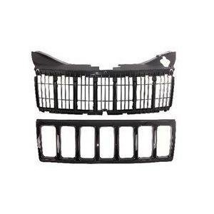 Front Grille Matte-Black PTM without SRT-8