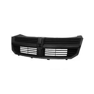 Front Grille Matt Black with Black Frame