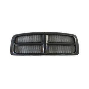 Front Grille Black Frame with Black Honeycomb Mesh