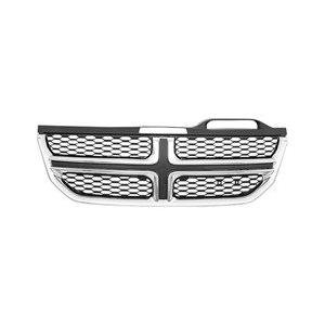 Front Grille Black with Chrome Frame