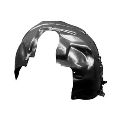 Front Left Inner Fender Liner Plastic with Black Flare and Off Road Package -CAPA Certified