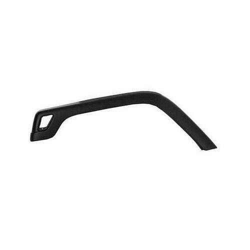 Front Left Fender Flare Textured Black Plastic