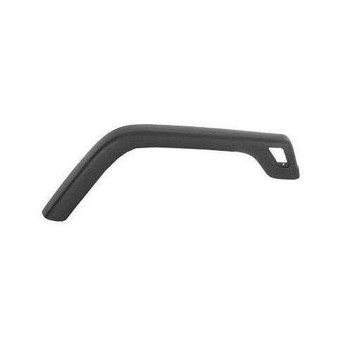 Front Right Fender Flare Textured Black Plastic