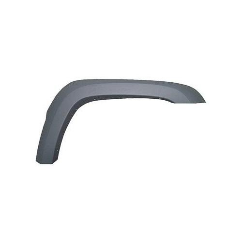 Front Right Fender Flare without Rivets Gray Textured Plastic