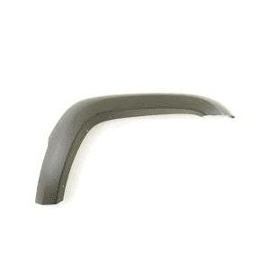 Front Right Fender Flare without Rivets Dark Gray Textured Plastic