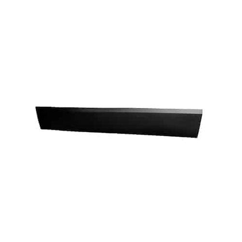 Front Left Door Side Molding Textured Black