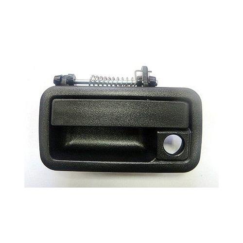 Front Left Door Handle Outer Black fits Standard and Club Cabs