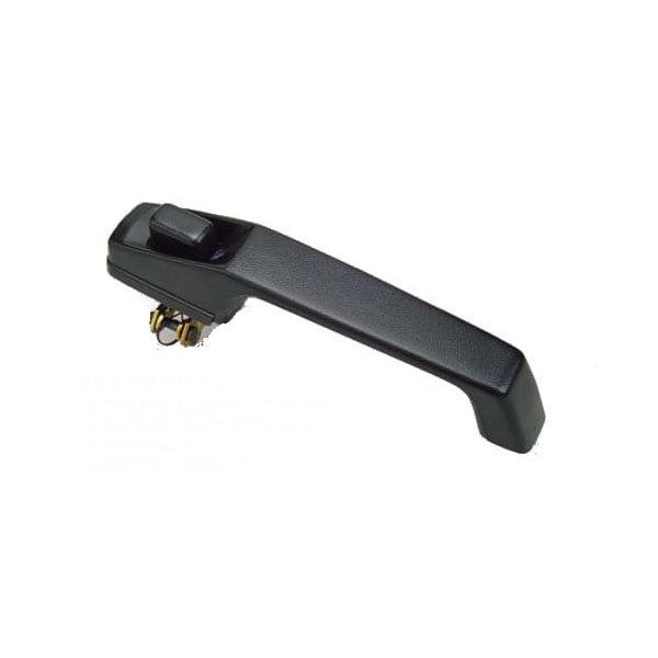 Front Right Door Handle Outer Black Plastic