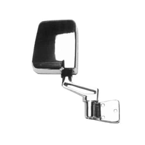 Passenger Side Manual Mirror fits 1987 to 1995 Jeep Wrangler