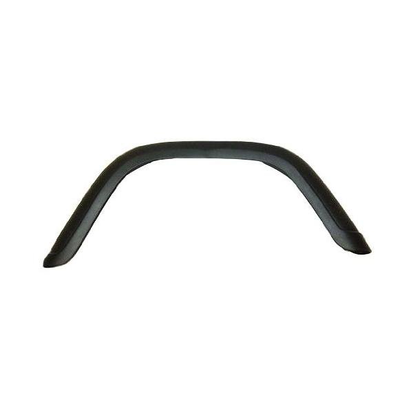 Rear Left Fender Flare Black Plastic