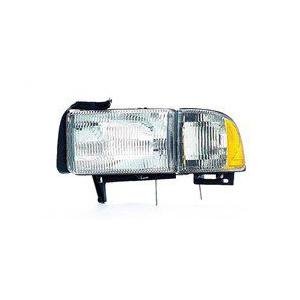 Front Left HeadLamp Composite w/o Sport package includes park/signal/Marker Lamps