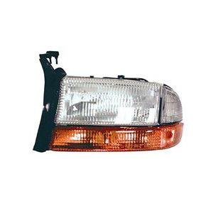 Front Left HeadLamp Composite Includes Park Signal and Marker Lamp from 8/18/97