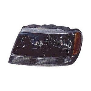 Front Left HeadLamp Composite Smoked Lens Clear Park Laredo Sport