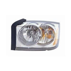 Front Left HeadLamp Composite without Black bezel