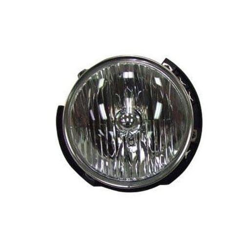 Front Left Headlamp Assembly without Leveler Motor and Harness