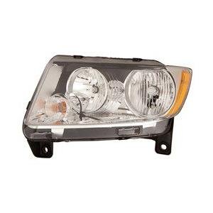 Front Left HeadLamp Composite Halogen