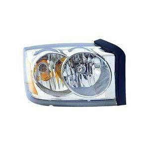 Front Right HeadLamp Composite without Black bezel