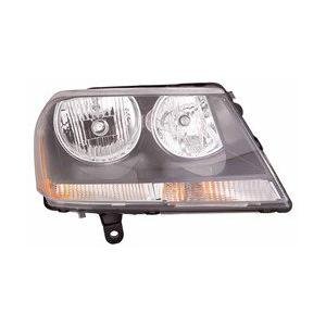 Front Right HeadLamp Composite Assembly with Black Bezel RT Model