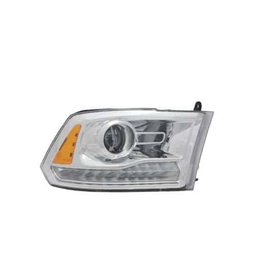 CH2503244C Passenger Side Headlight Assembly 2012-2018 Ram 1500 68096438AJ