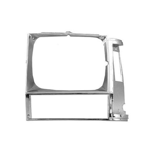 Front Left HeadLamp Door Chrome