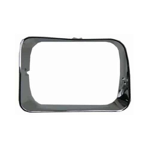 Front Left HeadLamp Door with Single Rectangular Head Lamps