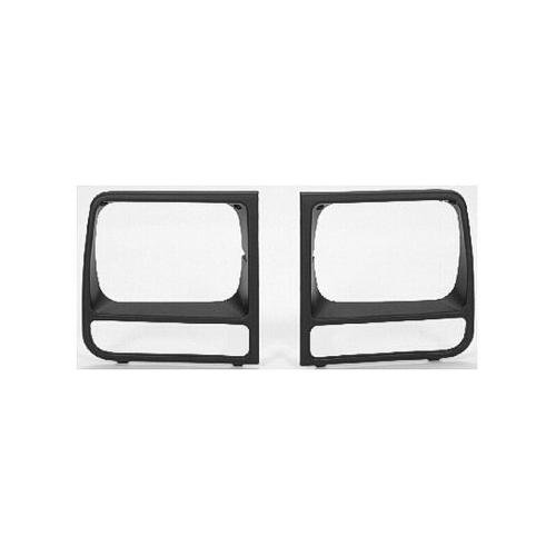 Front Right HeadLamp Door Black Sport