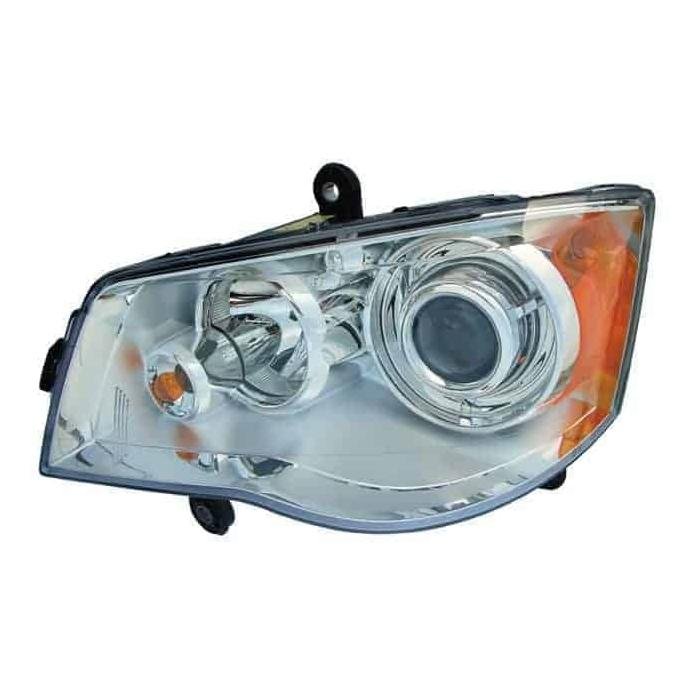 Driver Side Front Light Headlight Assembly 2008-2016 Chrysler Town & Country