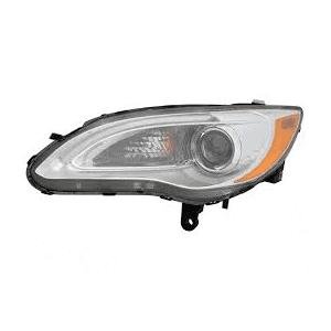 Driver Side Front Light Headlight Assembly 2011-2014 Chrysler 200