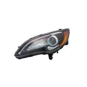 Driver Side Front Light Headlight Assembly 2011-2012 Chrysler 200