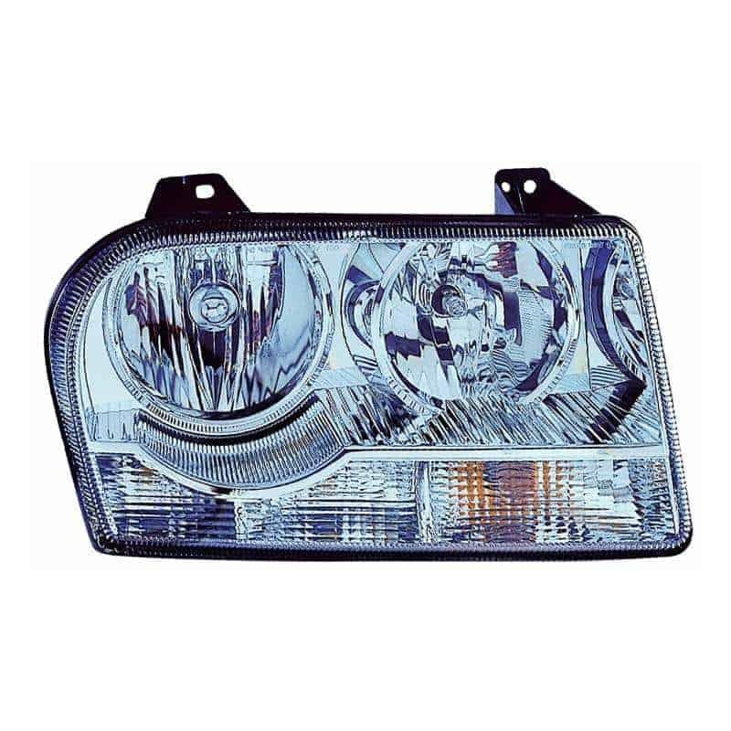 Passenger Side Front Light Headlight Assembly 2005-2007 Chrysler 300